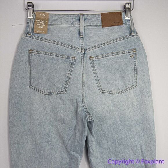 NEW Madewell The Curvy Perfect Vintage Jean in‎ Fitzgerald Wash, 24 - Picture 11 of 16